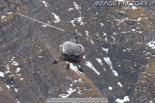 2008-10-08 Axalp Shooting Range 0266 Aérospatiale Alouette III